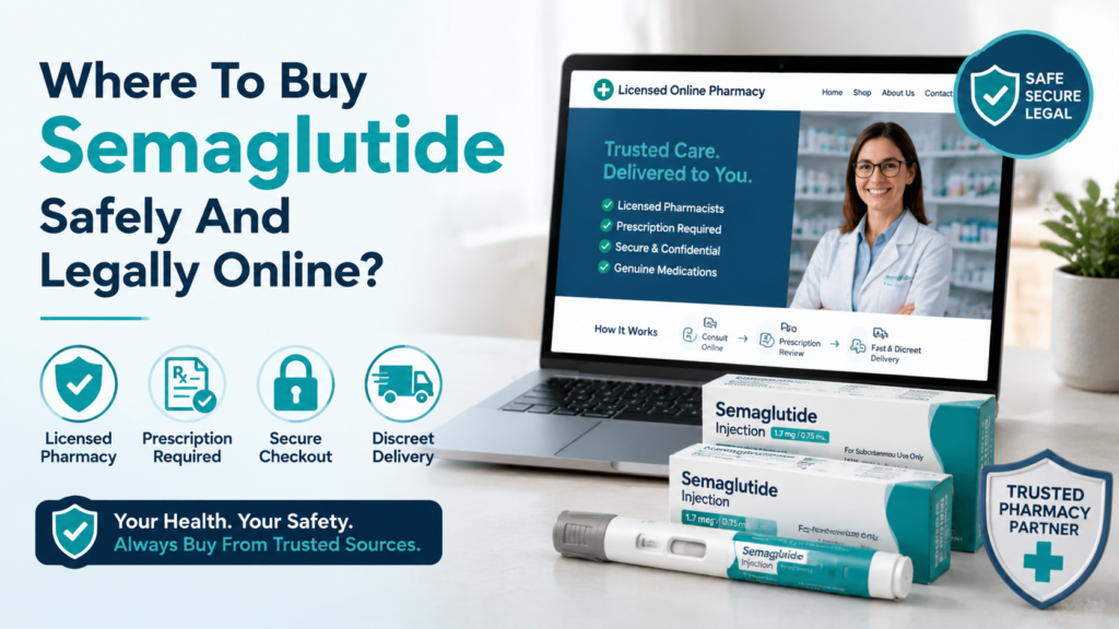 Where To Buy Semaglutide Safely And Legally Online?