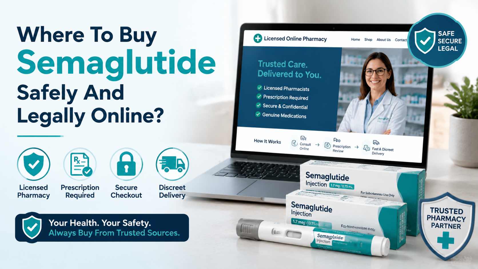 Where To Buy Semaglutide Safely And Legally Online?